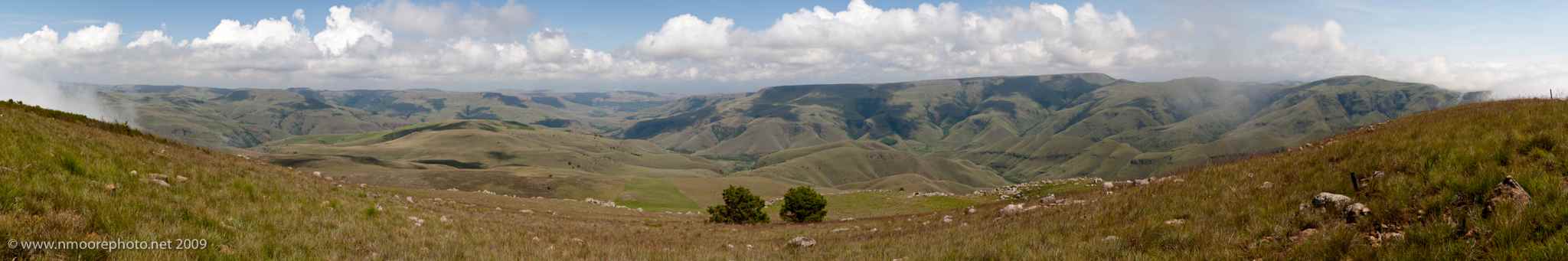 Finsbury from the  summit of Mount Anderson