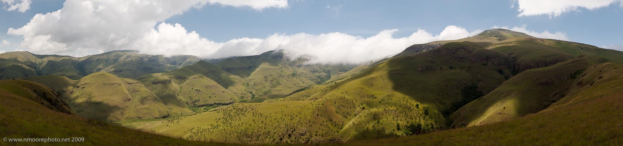 Southern valley of Kliprots Farm and Mount Anderson